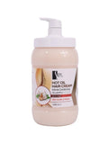 Spa System Garlic Hot Oil Cream for Hair Strengthening & Density, 2000 ml