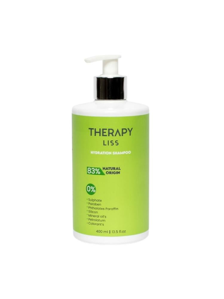 Therapy Liss Moisturizing Shampoo - Sulfate-Free, 400 ml