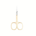 Titania Gold-Plated Cuticle Scissors for Precision Grooming