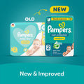 Pampers Diapers Taped Newborn Size 2 Standard Pack 84 Count