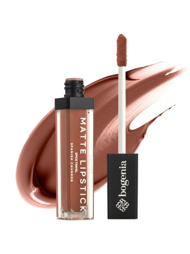 Bogenia Liquid Lipstick 019 Spanish Churros Matte Long-Lasting