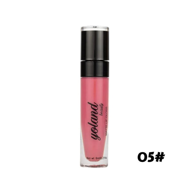Yolande Beauty Liquid Lipstick 05, Oil-Based, Moisturizing, 6ml