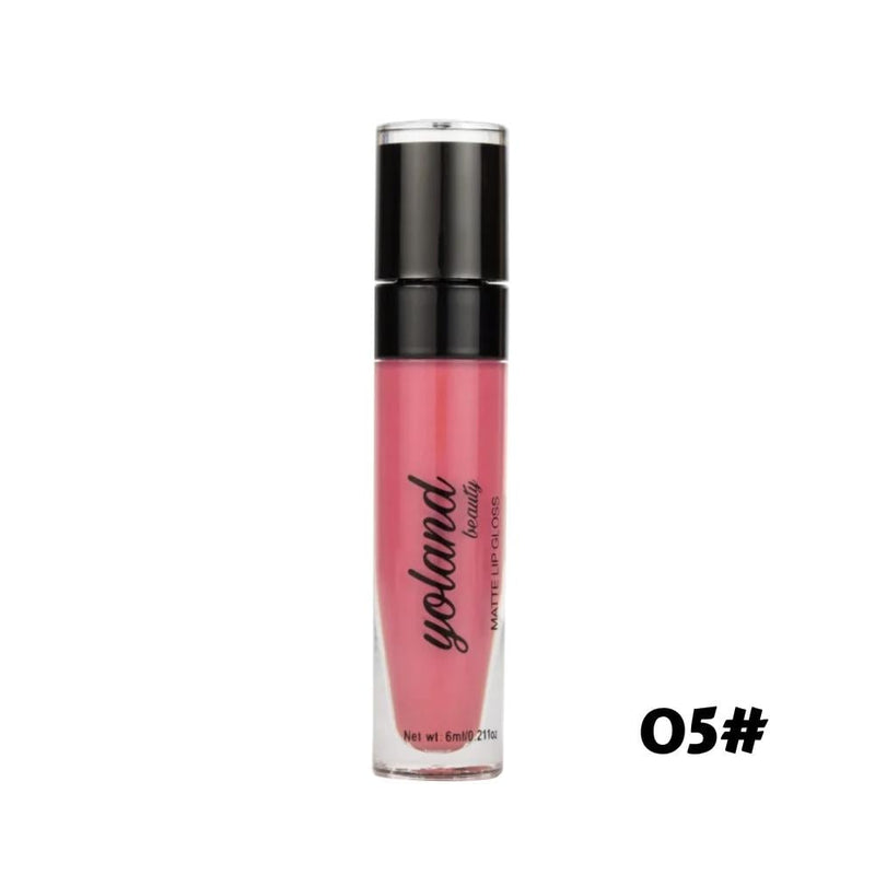 Yolande Beauty Liquid Lipstick 05, Oil-Based, Moisturizing, 6ml