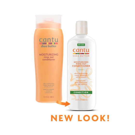 Cantu Rains Off Moisturizing Hair Conditioner, Shea Butter, 400ml