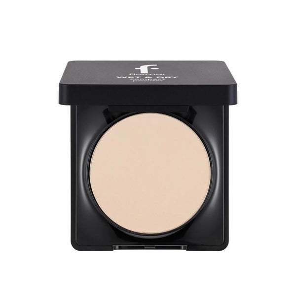 Flormar Wet & Dry Pressed Powder, 005 Medium Caramel, Semi-Matte Finish