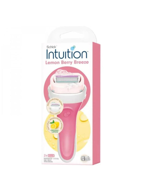 Schick Care Razor Lemon Berry Breeze with Aloe Vera