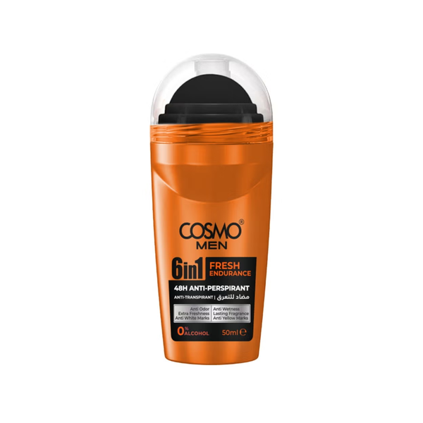 Cosmo Men's Deodorant Antiperspirant Fresh Endurance 6-in-1 50ml