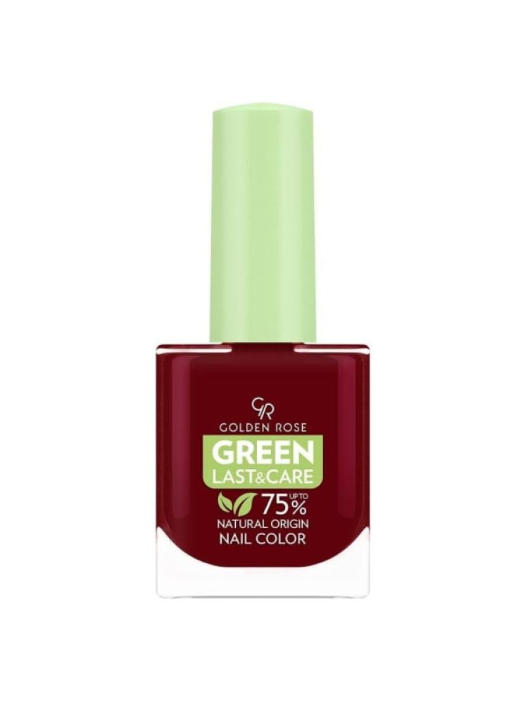 Green Nail Polish Last & Care Golden Rose 10.2ml Shade 128