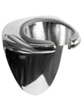 Salon System Silver Wall Mount Hair Dryer Holder