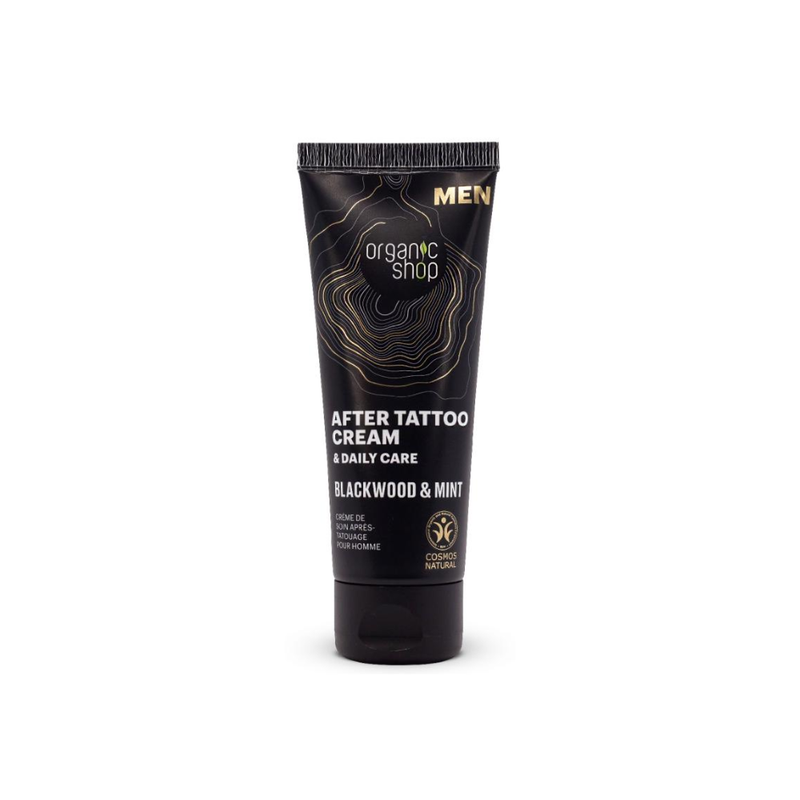 Organic Shop Post-Tattoo Cream Black Wood and Mint 75ml