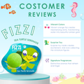 Saboo Sea Turtle Bath Bomb - 100g