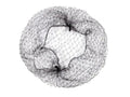 Black Hairnets 300 Pieces XXL Honeycomb Hairnet for Sleeping Styling Bulk