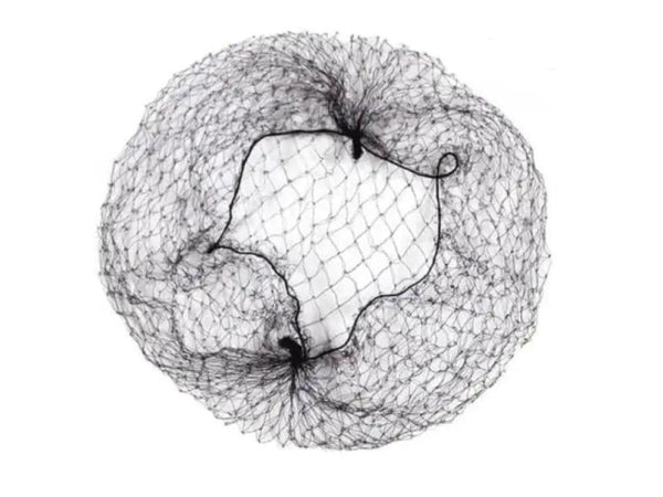 Cinema Plus Black Hairnets, Flexible XXL Size, 300 Pieces