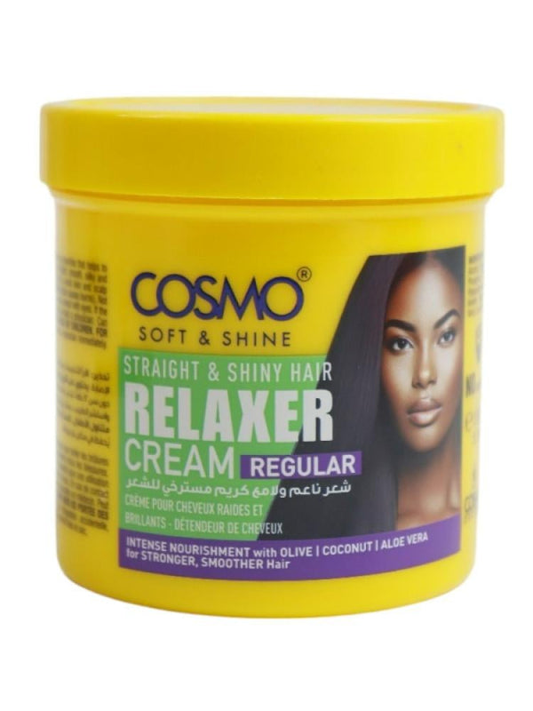 Cosmo Hair Straightening Cream Olive Oil Coconut Aloe Vera 150g