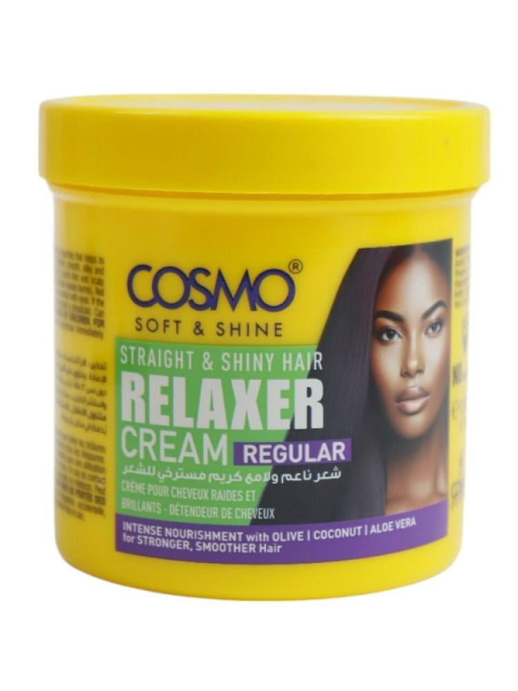 Cosmo Hair Straightening Cream Olive Oil Coconut Aloe Vera 150g