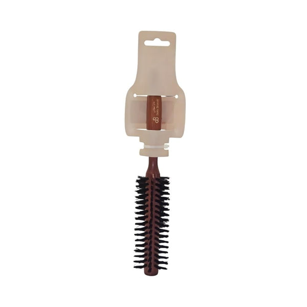 Dara Beauty Wooden Round Hairbrush for Blow-Drying, Volume and Waves