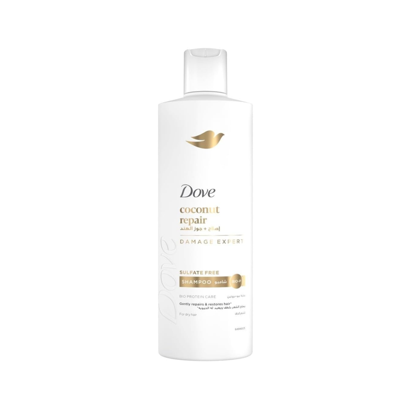 Dove Repairing Rituals Shampoo with Coconut Oil and Turmeric for Damaged Hair
