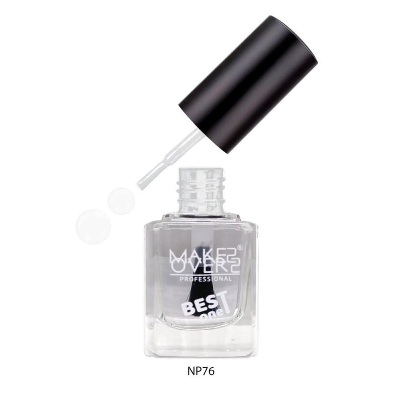 Make Over 22 Nail Polish, NP076, Glossy Finish, Wide Brush