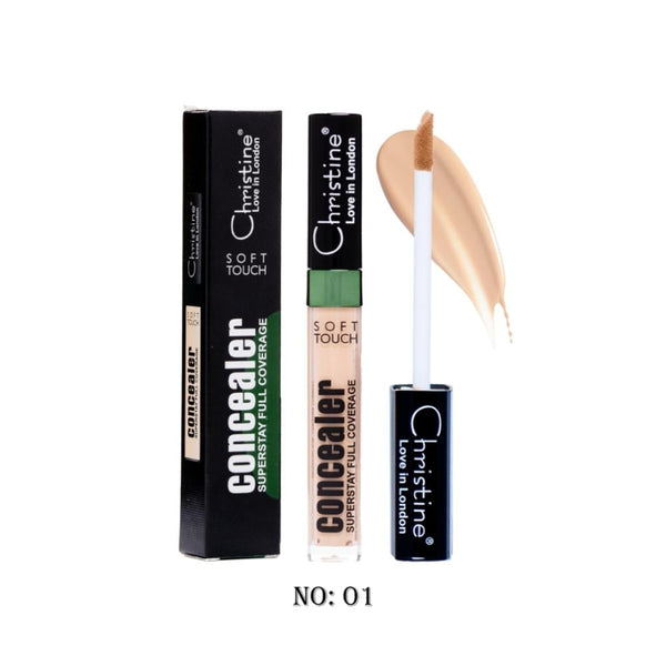 Christine Soft Touch Concealer Full Coverage Waterproof Shade 01