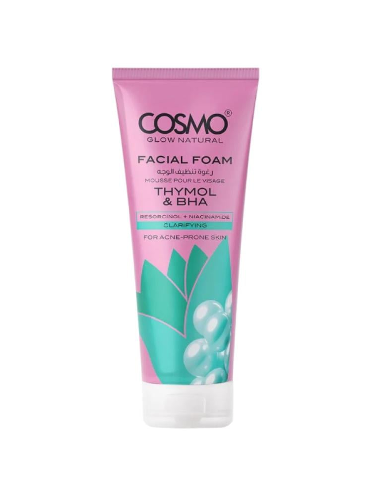 Cosmo Facial Cleansing Foam - Thymol, Beta Carotene, BHA, 100g