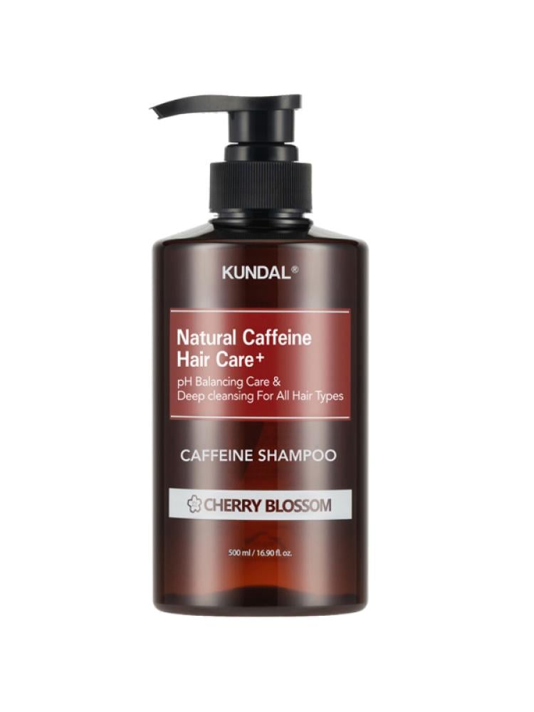 Shampoo for Itchy Scalp Caffeine Cherry Blossom Kundal 500ml