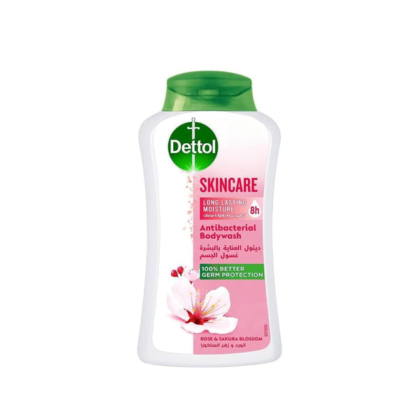 Dettol Anti-Bacterial Body Wash with Multivitamins, Rose & Sakura, 500ml