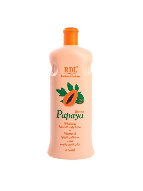 Best Body Lotion Papaya Vitamin E Brightening RDL 600ml