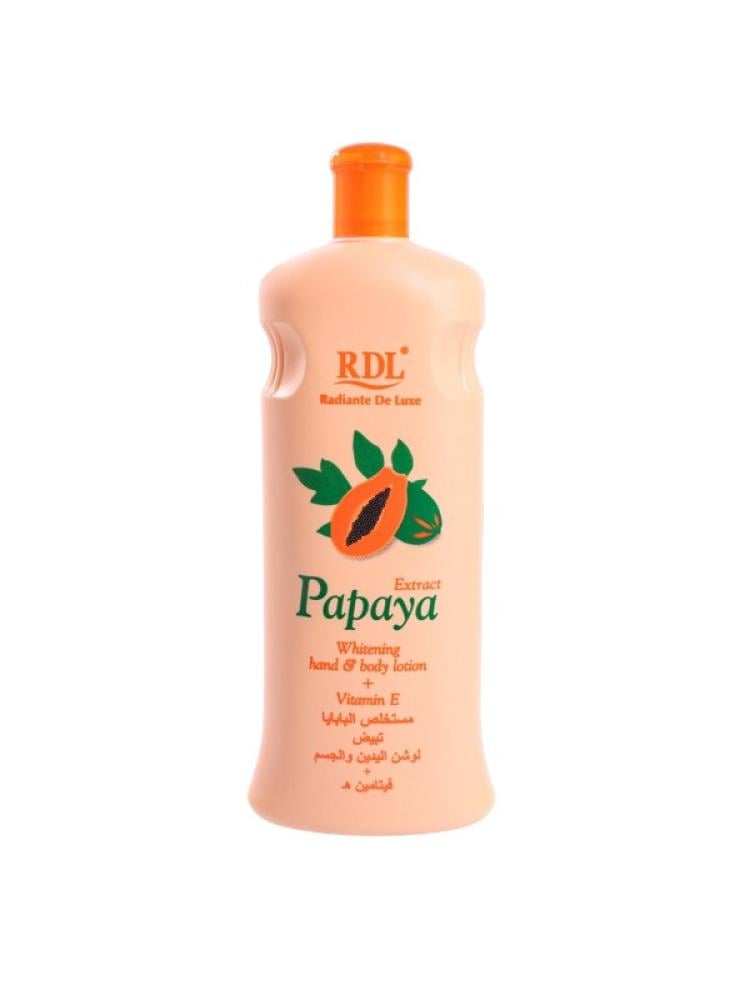 Best Body Lotion Papaya Vitamin E Brightening RDL 600ml