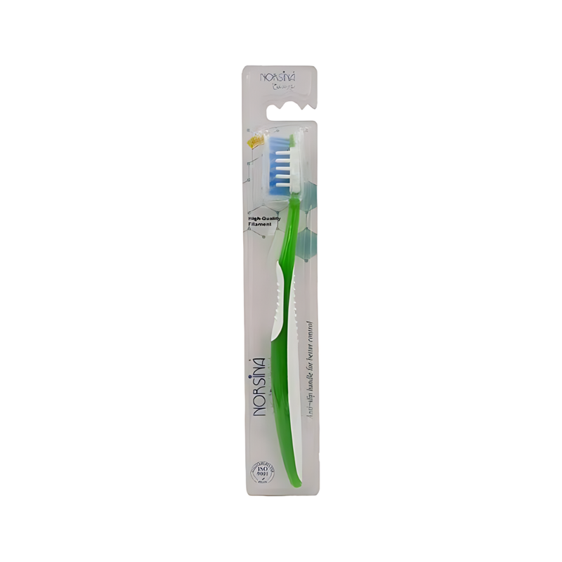Norsina Medium Toothbrush for Effective Plaque Removal and Daily Oral Hygiene