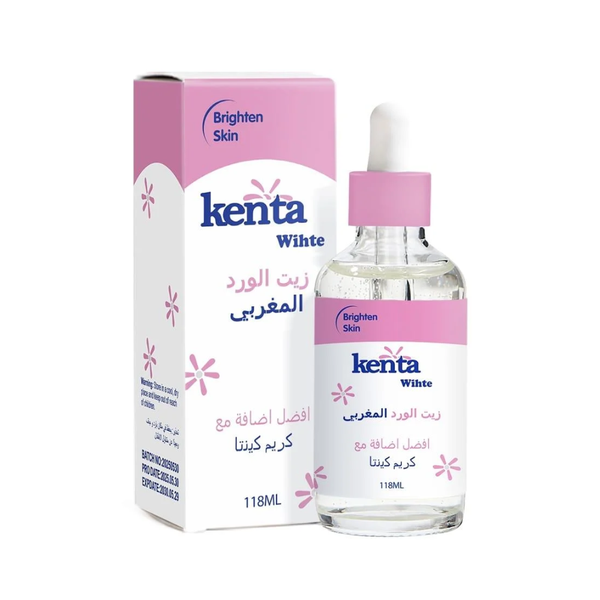Kinta Moroccan Rose Oil for Skin Radiance and Moisturizing, 118ml
