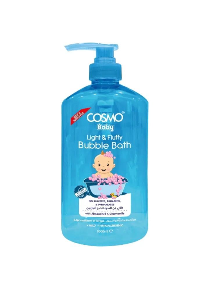 Cosmo Baby Bubble Bath with Almond Oil & Chamomile - 1000ml