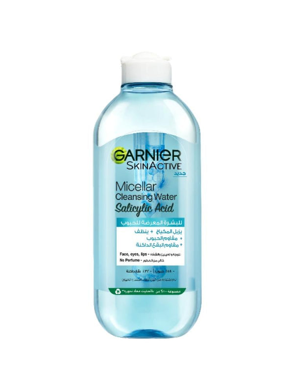 Micellar Cleansing Water with Salicylic Acid Garnier SkinActive 400ml