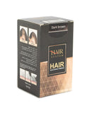 Dark Brown Hair Fibers Hair Building Powder Natural Thickening Hair System 30g