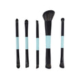 Makeup Brush Travel Case Set Double-Ended 5 Pieces Beauty System