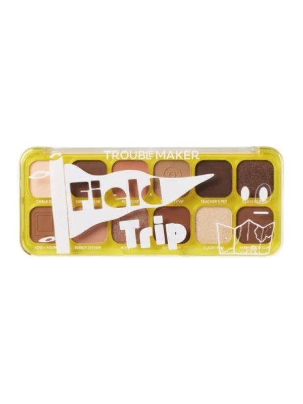 Trouble Maker Eyeshadow Palette - Warm Browns, Copper, Gold