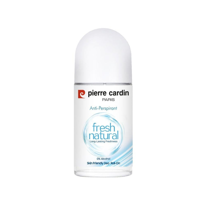 Pierre Cardin Women's Natural Refreshing Antiperspirant Roll-On Deodorant 50ml