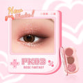Pink Flash Eyeshadow Palette PK03 Trio Pigmented Blendable Powder