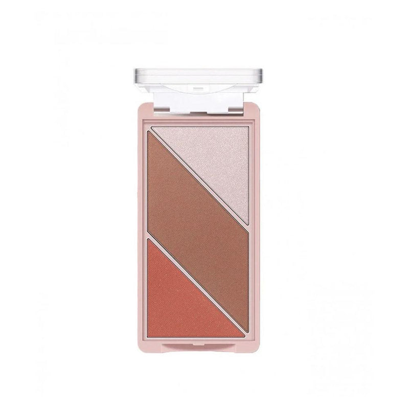 Face Contour Palette 3-in-1 Blush Highlighter Contour O.TWO.O 10g