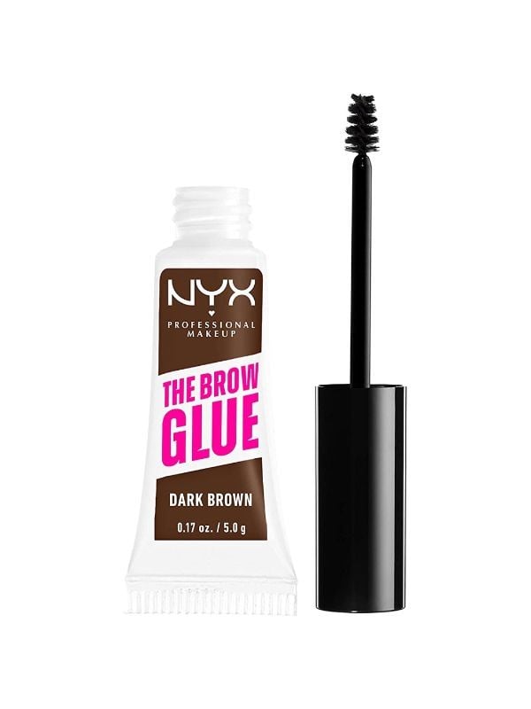 Brow Gel Instant Styler Long-Lasting Hold Dark Brown NYX Professional Makeup 9ml