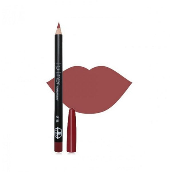 Lef From Liv Lip Liner 210 Matte Finish Wood Pencil