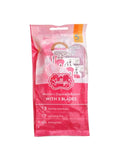 Gellys 3-Blade Disposable Razors for Women - 5 Pieces