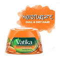 Vatika Almond Hair Styling Cream, Honey and Aloe Vera, 140 ml
