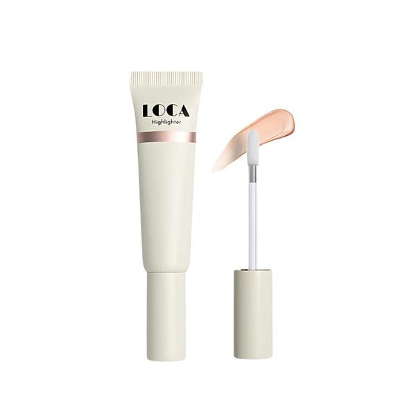 Loca Highlighter Matte Pink 02, Creamy Shimmering Formula, 10ml