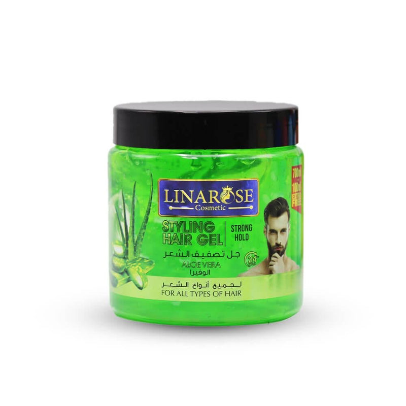 Hair Styling Gel for Ladies Aloe Vera Strong Hold Lina Rose 800ml