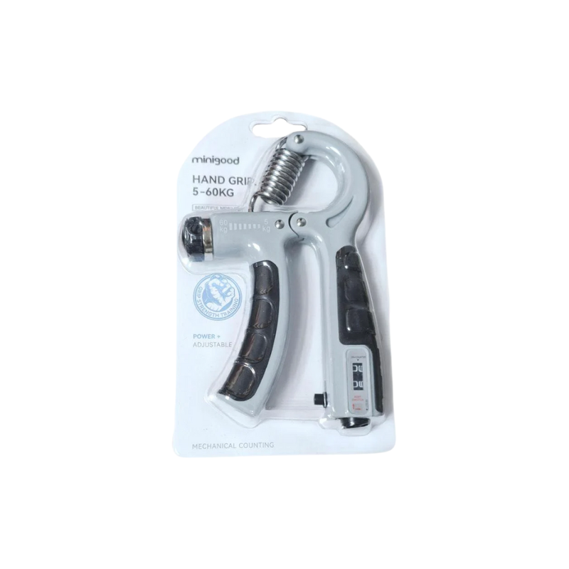 Mini Hand Grip Exerciser, Adjustable Resistance 5-60kg, Digital Counter