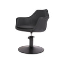 Salon System Premium Black Hydraulic Hair Cutting Chair - Model 2024