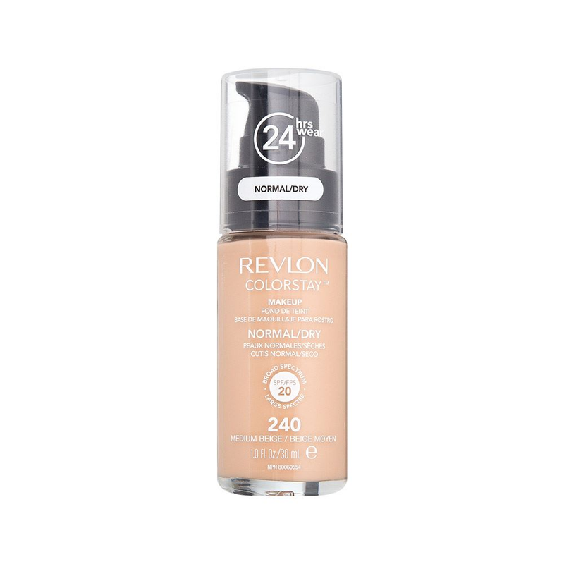 Revlon ColorStay Makeup Foundation for Normal/Dry Skin 240 Medium Beige SPF 20