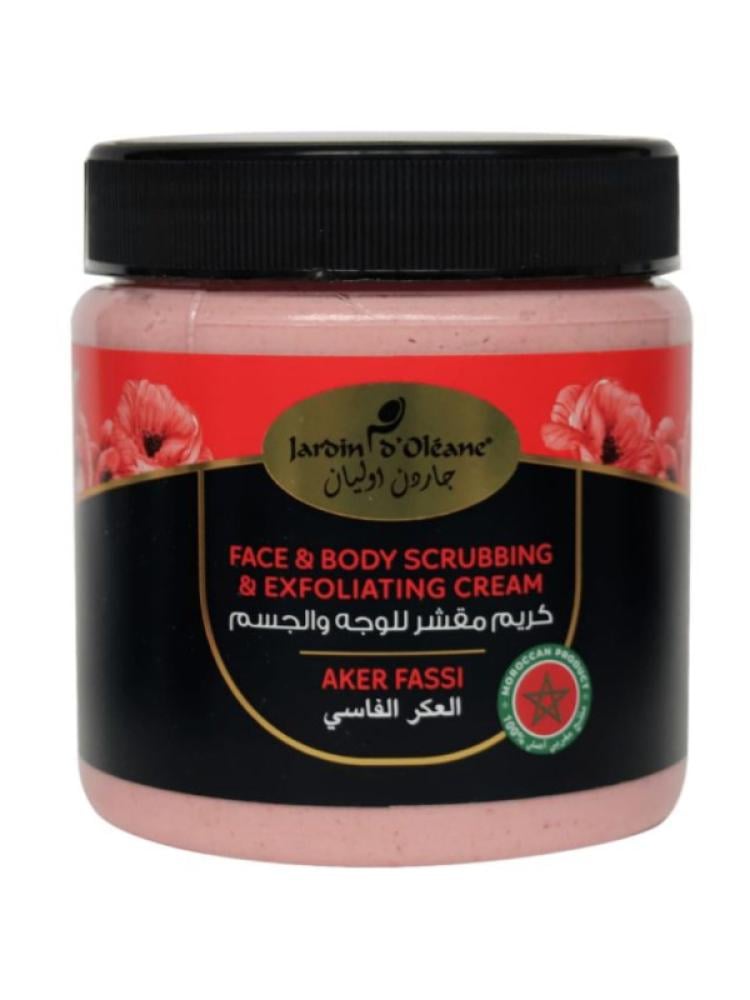 Exfoliating Cream for Face and Body Aker Fassi Garden Olean 500 ml