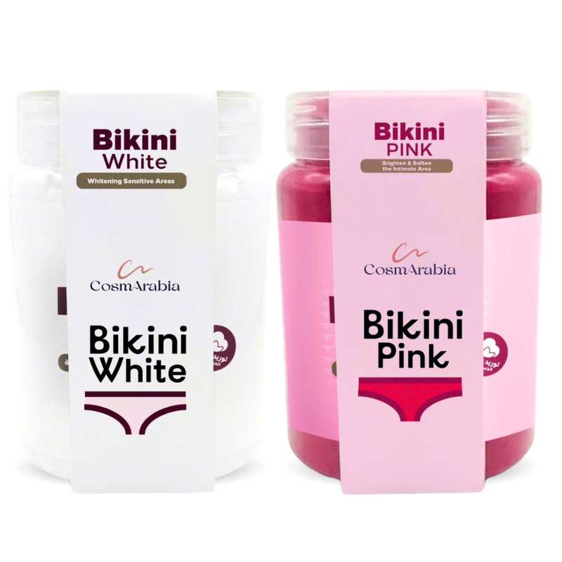 CosmArabia Bikini Brightening & Pinkening Cream Set 450ml x2