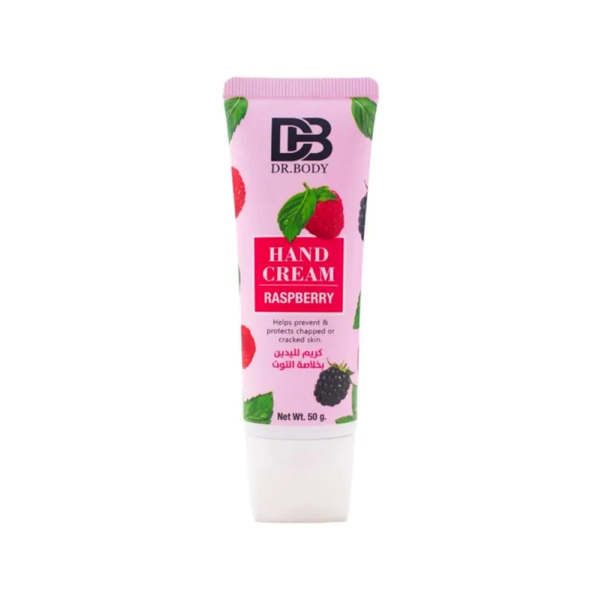 Dr. Body Raspberry Hand Cream Brightening Skin Care 50g